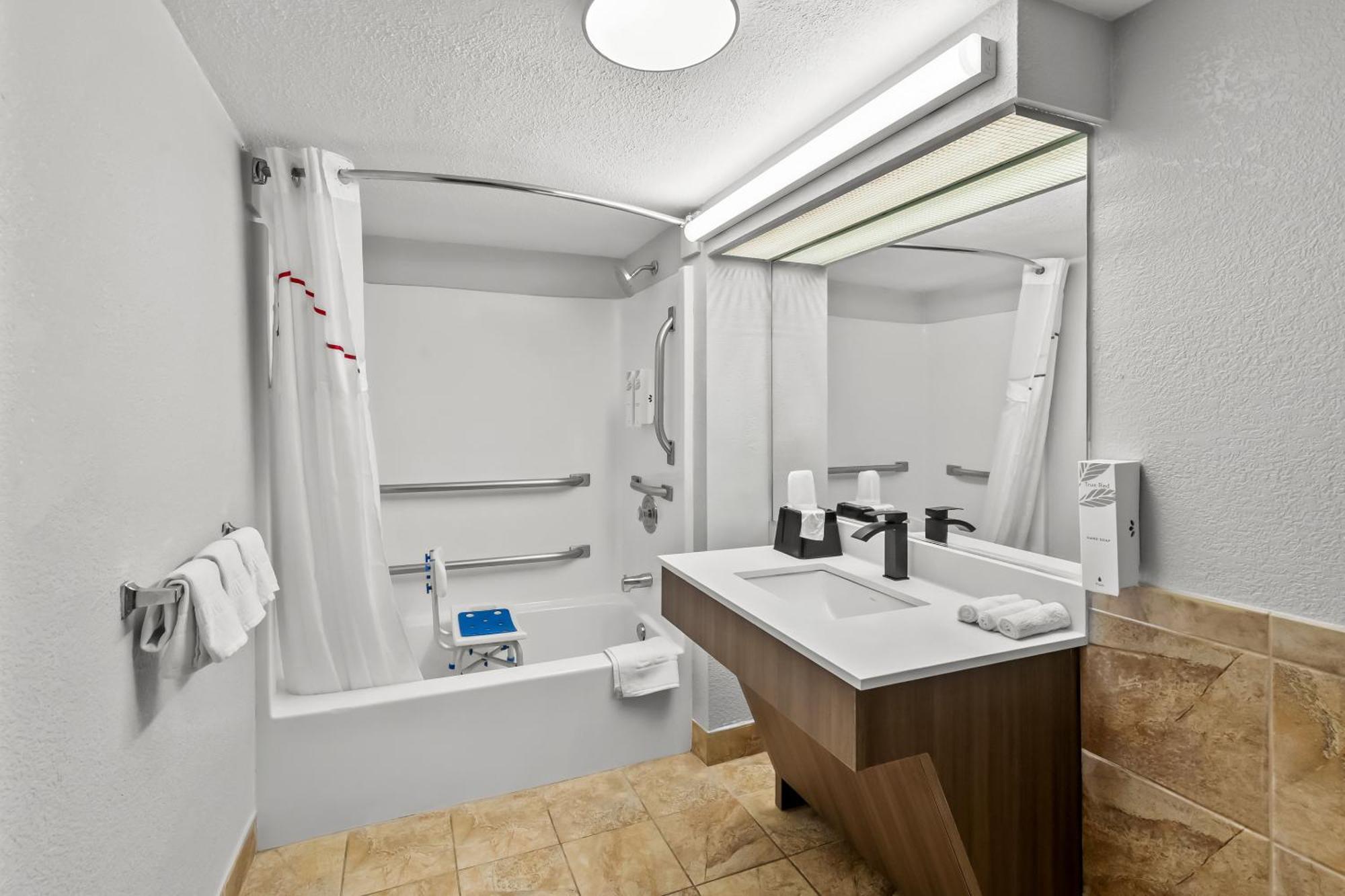 Deluxe Room with Two Double Beds Disability Access Non-Smoking